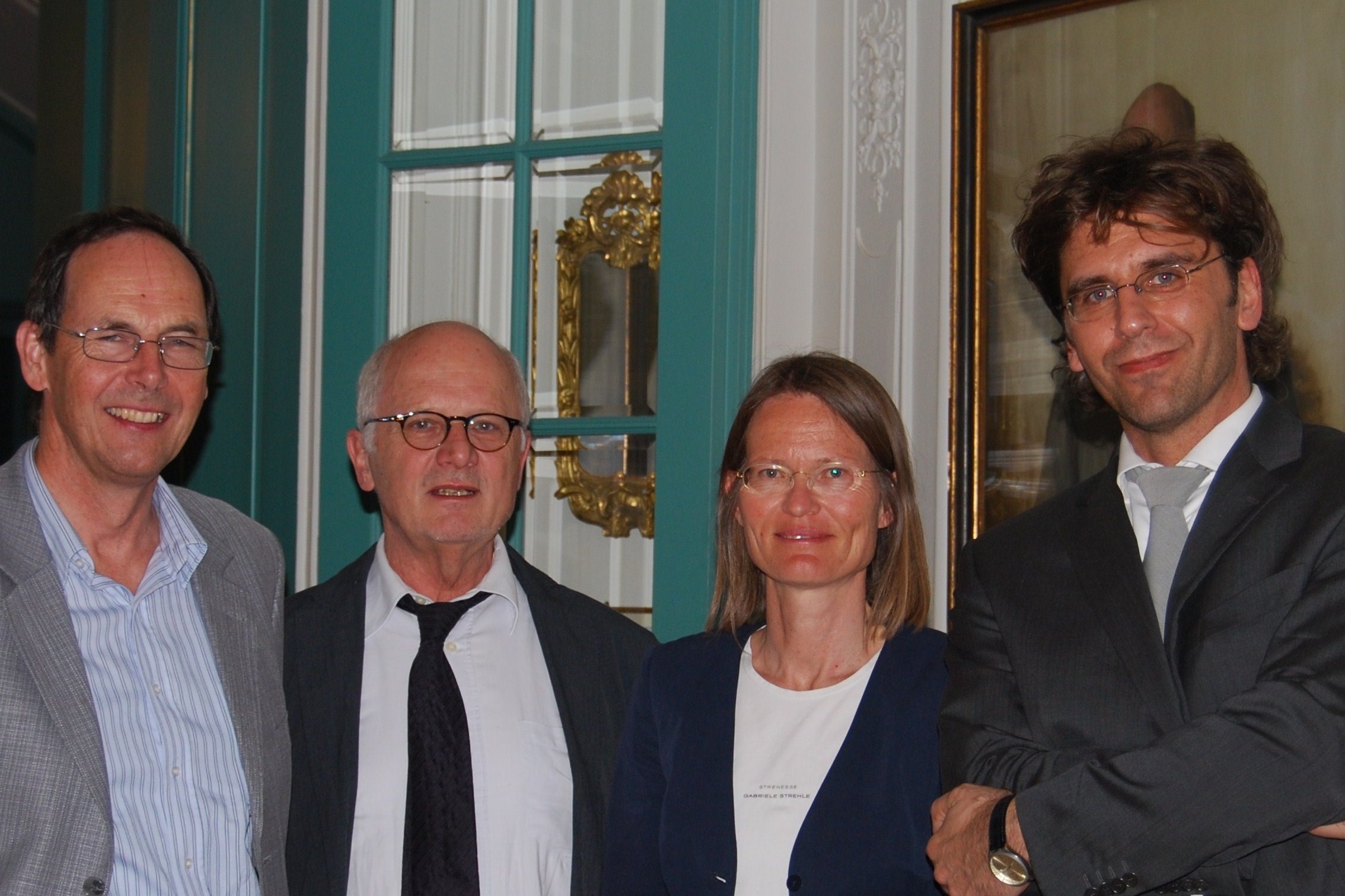 Dr. Heinrich Binder, Prof. Dr. Georg Kreis, Prof. Dr. Anne Peters, Dr. Gieri Bolliger