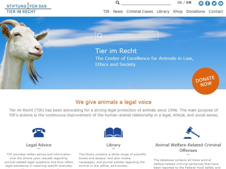 Tierimrecht.org nun auch auf Englisch!